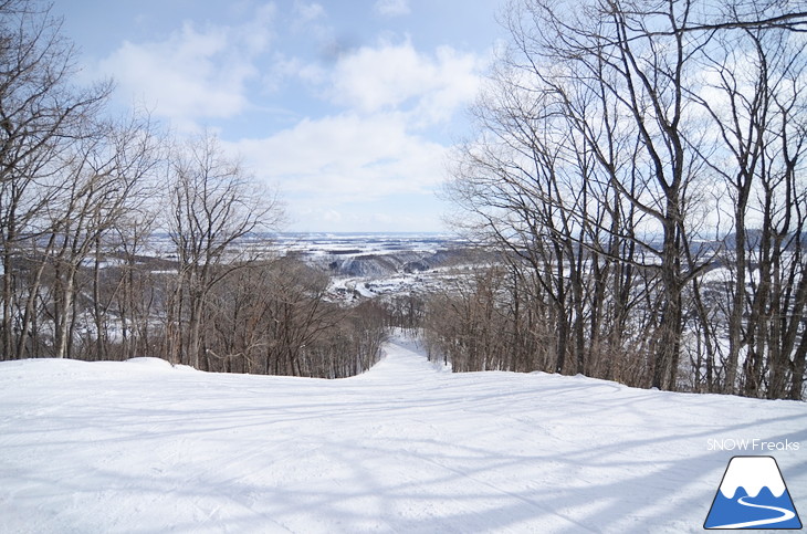 北海道十勝・新得山スキー場 本格コースがお待ちかね、実力派ローカルゲレンデ！！